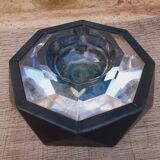 Ashtray Le Tanneur and crystal Val St Lambert