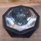 Ashtray Le Tanneur and crystal Val St Lambert