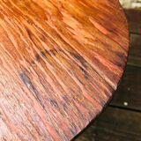 Table d'appoint vintage en bois , circa 50's