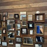 Set of 49 antique mirrors