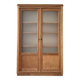 Armoire vitrée en chêne brut (rénovée)