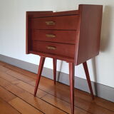 Vintage bedside table