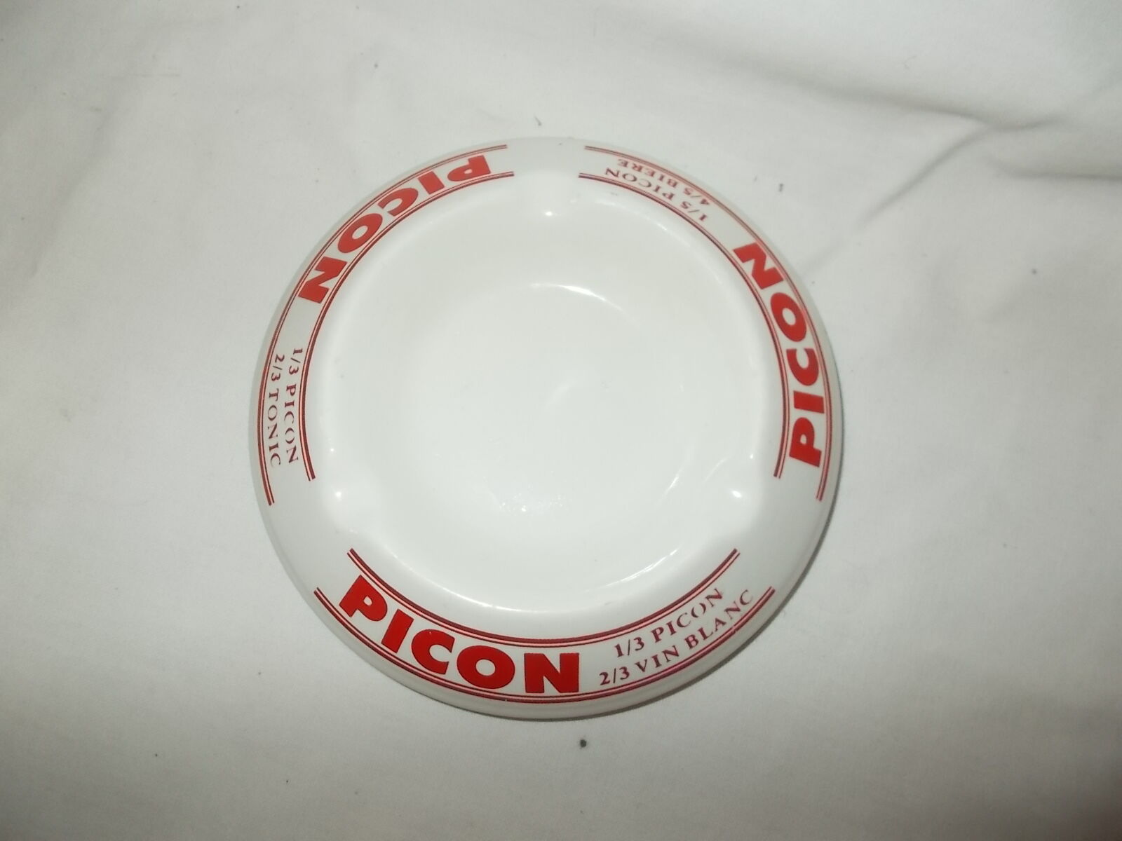 Picon advertising ashtray