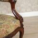 Antique Baroque Revival Armchair, 1890s