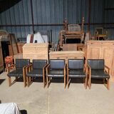 Set of 5 vintage Dialogo chairs by Afra and Tobia Scarpa for B&B Italia