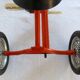Foldable child tricycle Mercier orange vintage 70s