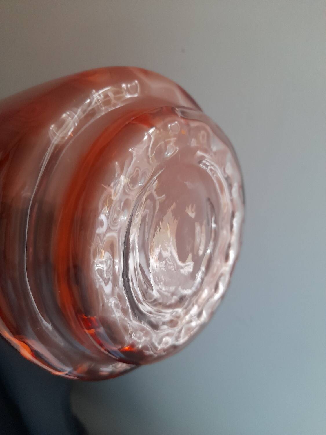 Art Deco pink vase