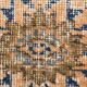 5x9 Navy Blue & Peach Oriental Persian Rug, 168x284Cm
