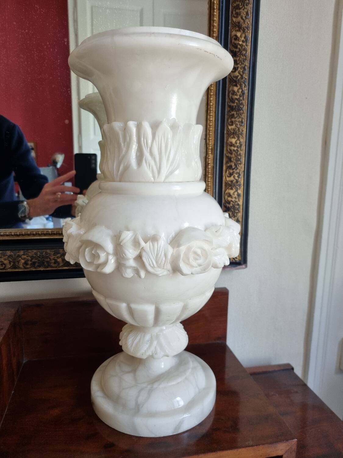 Important Medici alabaster vase