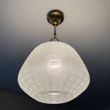 Scandinavian frosted glass pendant light