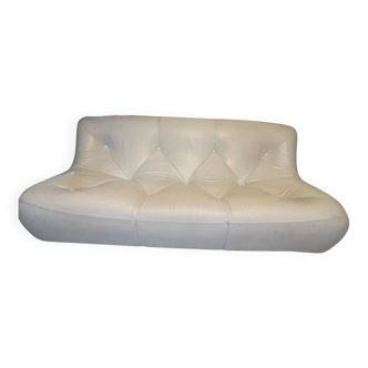 Kali sofa Ligne Roset white leather