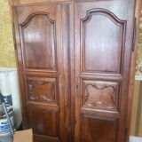 Wooden wardrobe
