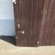 Pair of old shutters