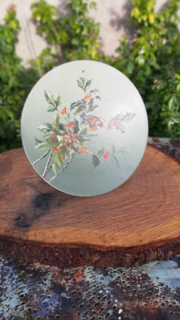 painting Napoleon III on metal