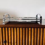 Modernist mirrored tray, France 1940 /1950