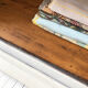 White sliding craft furniture