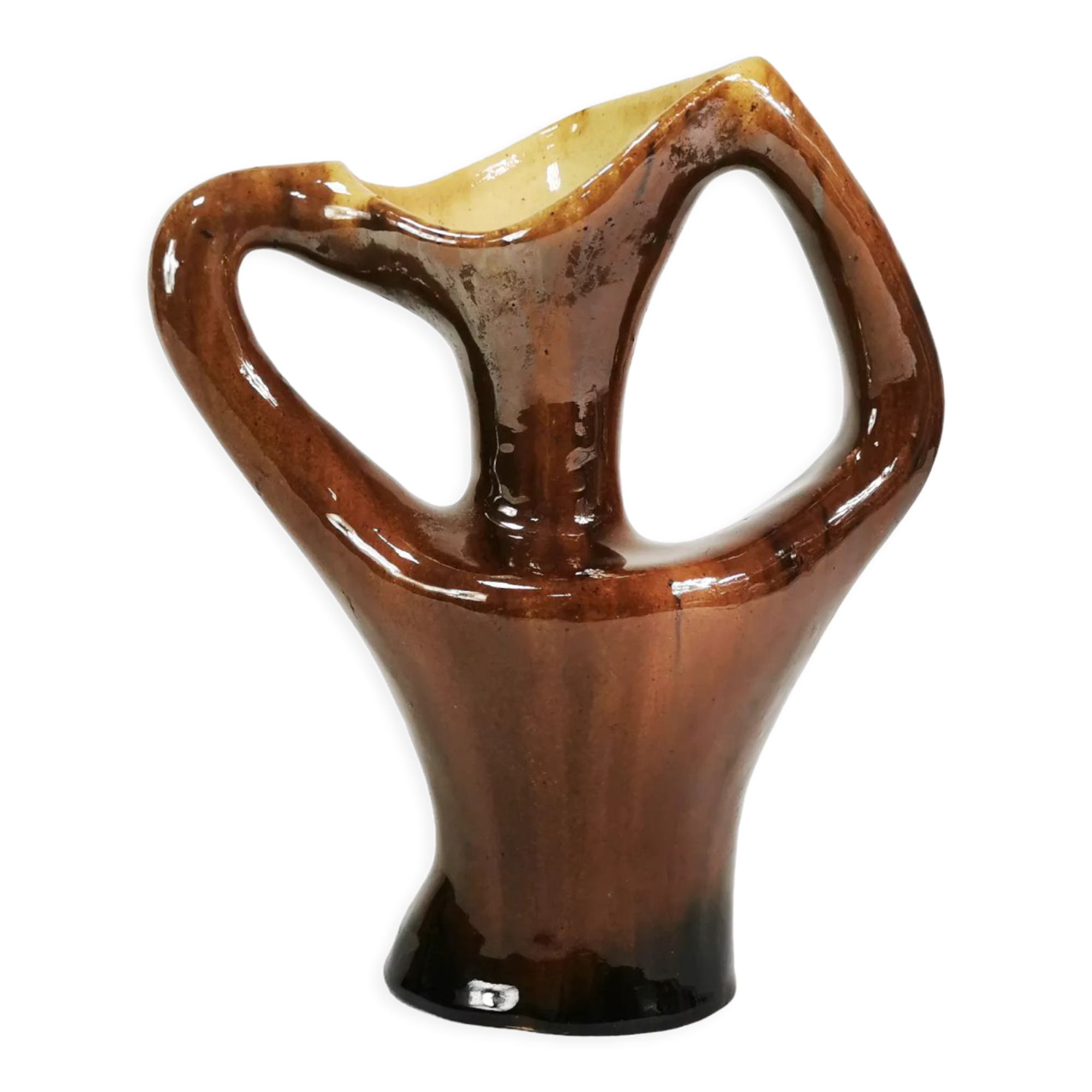 Modernist vase, Ceramika Krakowska, designed by M. Garga, 1960s