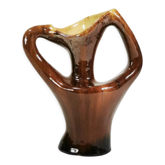 Modernist vase, Ceramika Krakowska, designed by M. Garga, 1960s
