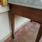 Table de toilette ou coiffeuse en marbre