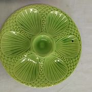 Ancienne assiette à huîtres digoin sarreguemine