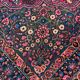 XXL hand-knotted Persian Mashad Moud carpet in wool, 1930s