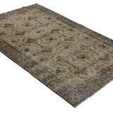 Turkish Anatolian Handmade Vintage Area Rug 255 cm x 162 cm