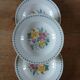 3 assiettes creuses Digoin Sarreguemines