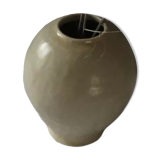 Vase boule en grès