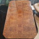 Table basse avec bar integré en loupe de noyer de Mario Sabot