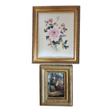 Set of 2 vintage frames