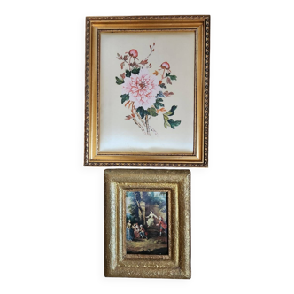 Set of 2 vintage frames
