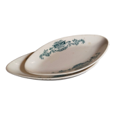 Duo of iron earth raviers of Longchamp service Lutetia late nineteenth