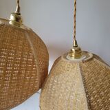 Duo of suspensions in rabane