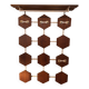 Diamond coat rack design 70