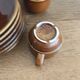 Set of 6 Fina England coffee cups with saucers