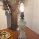 Pied de lampe en onyx