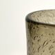 Large smoked and blown glass vase, Verrerie de Bendor 1950