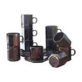 Ensemble tasses et sous tasses Arcoroc