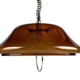 60s 70s ceiling lamp hanging lamp acrylic plastic metal space age design