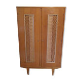Parisian rattan cabinet