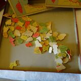 Puzzle game of the French departments
