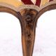 Stool seat, France, circa 1910.