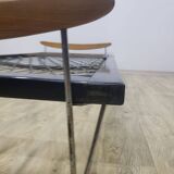 Bed, designed by Fred Ruf for Wohnbedarf, Switzerland, 1950s.No.2