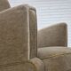 1970s, Danish armchair, green furniture velour, beech wood legs.