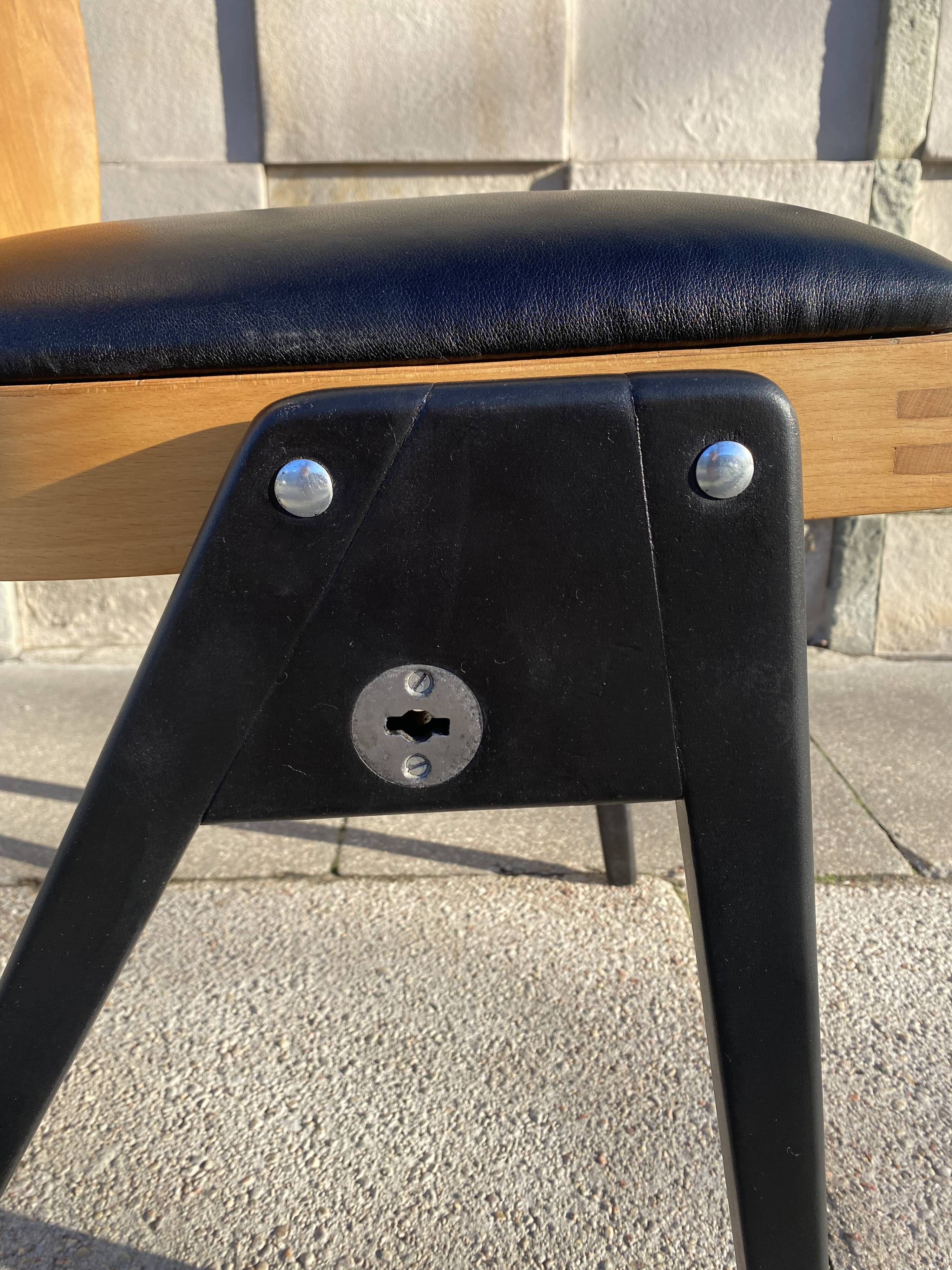 German DDR chair after renovation