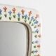 Ceramic mirror, Les Quatre Potiers, France circa 1965