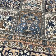Old Persian Ghoum handmade carpet 207 X 303 cm