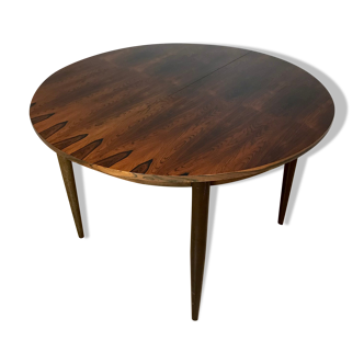 Round rosewood dining table 1960