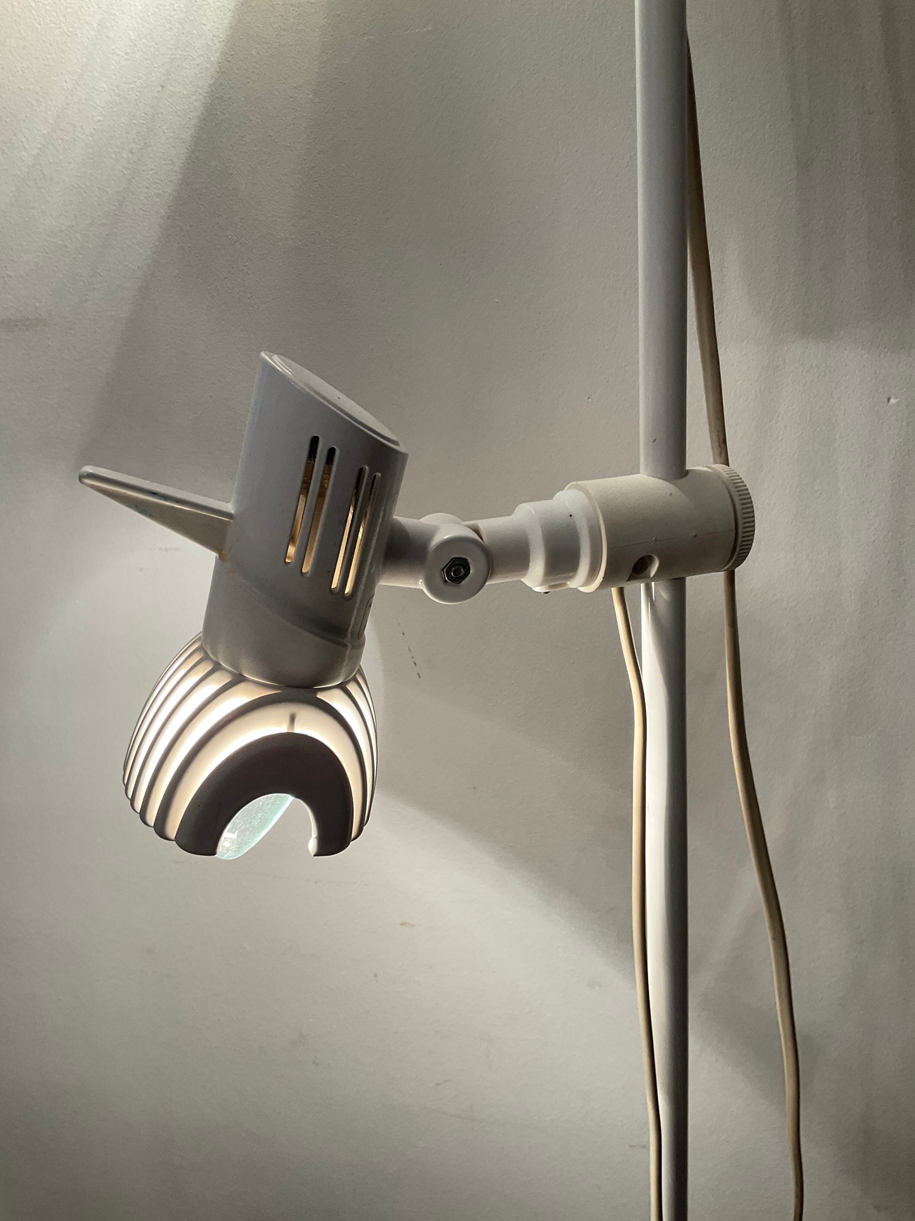 Vintage Hustadt Leuchten floor lamp from the 70s-80s