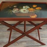 Ensemble grand plateau & pied pliant